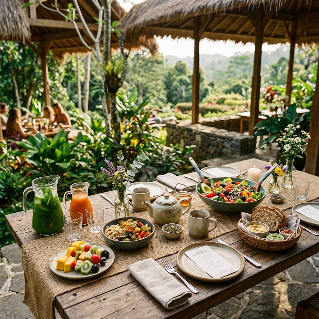 Organic Dining at The Padmam